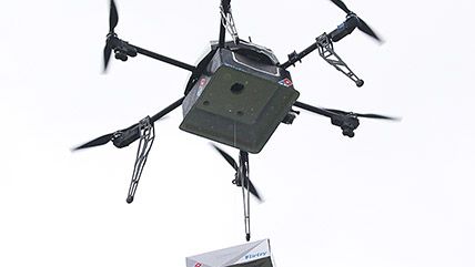 Pizza delivery deals drone cost