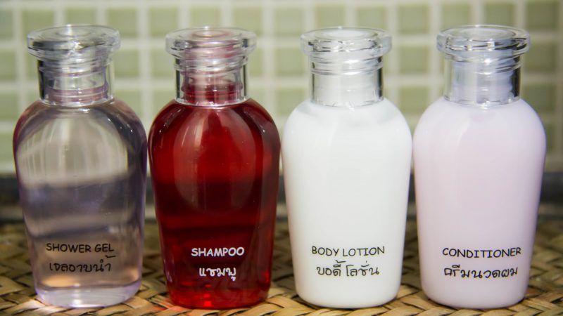 California Law Would Outlaw Small Shampoo Conditioner Bottles In Hotels Reason Com