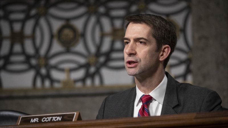 Sen. Tom Cotton | Alex Edelman/SIPA/Newscom