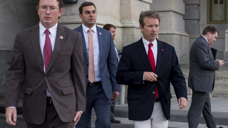 Justin Amash and Rand Paul Disagree About Impeachment, but Fight ...