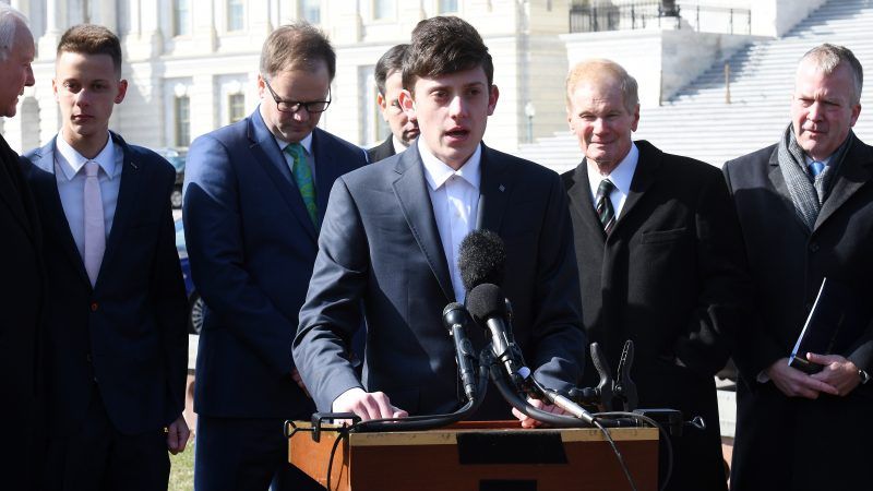 Kyle Kashuv | Abaca Press/Douliery Olivier/Abaca/Sipa USA/Newscom