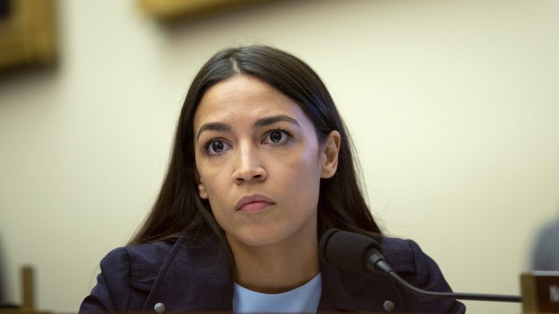 Congresswoman Alexandra Ocasio-Cortez during a congressional hearing | Stefani Reynolds/CNP/Mega/Newscom