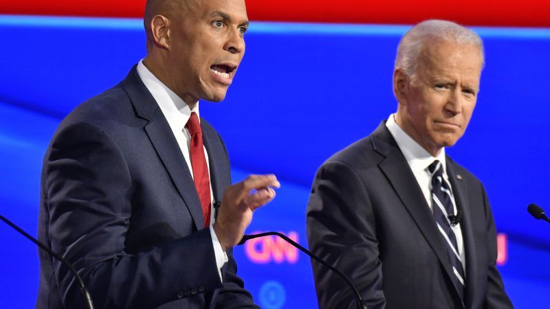 booker-biden | Edward M. PioRoda/CNN/UPI/Newscom