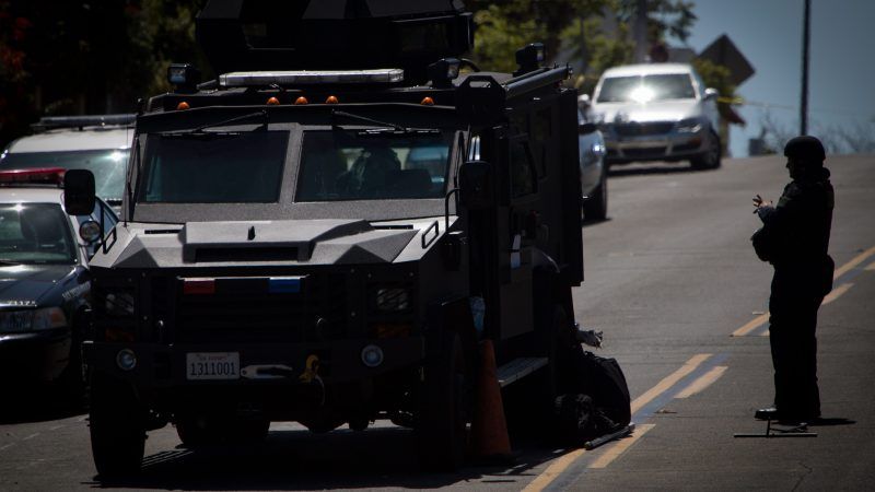 police tank