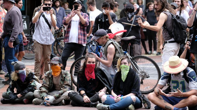 Antifa | Alex Milan Tracy/Sipa USA/Newscom