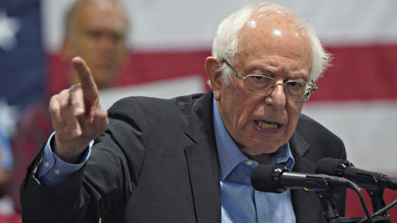 reason-bernie2 | RICHARD ELLIS/UPI/Newscom