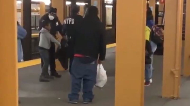 NYPD Detains Young Boy