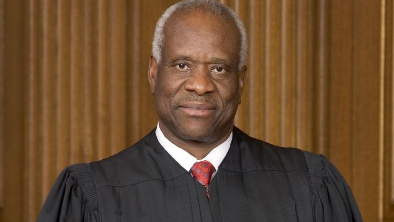 Justice Clarence Thomas, who wrote the opinion rejecting New York's restrictive carry permit policy