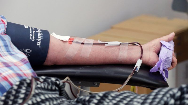 Plasma donation | BILL GREENBLATT/UPI/Newscom