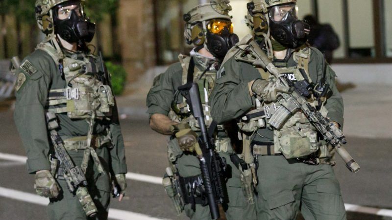 DHS Agents in Portland | John Rudoff/Sipa USA/Newscom