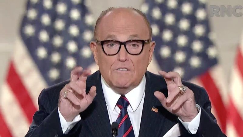 The Rudy Giuliani Scene In The New Borat Movie Isn T What You Think Reason Com