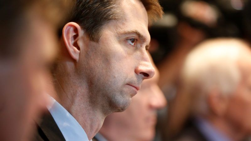 Tom Cotton | LEAH MILLIS/REUTERS/Newscom