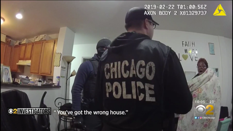 Chicago police humiliated a naked woman during a wrong-door raid in 2019. A new report finds shoddy record keeping made it impossible to know how many other times CPD raided the wrong house. | CBS 2
