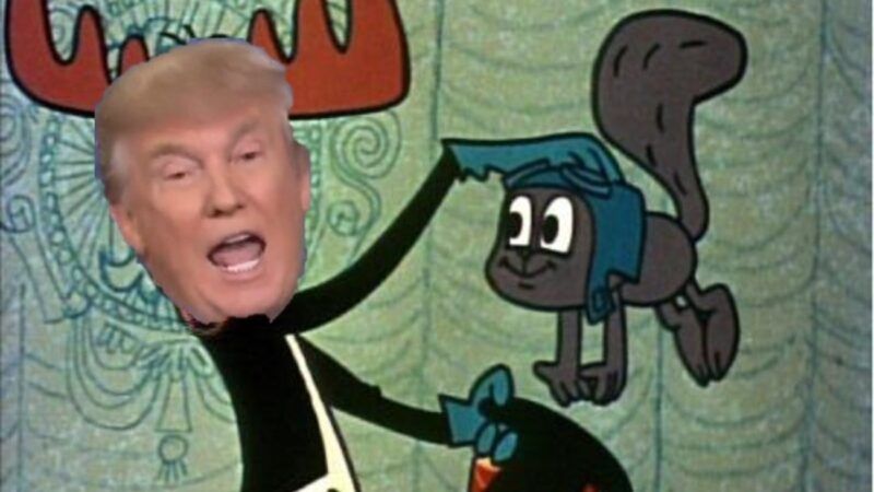 Trump-as-Bullwinkle-cropped | Jay Ward/DreamWorks Classics