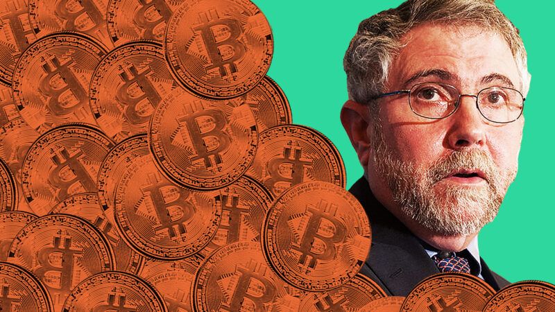 paul krugman about bitcoins