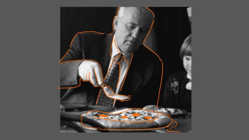 Mikhail Gorbachev's Pizza Hut, Lous Vuitton ads resurface