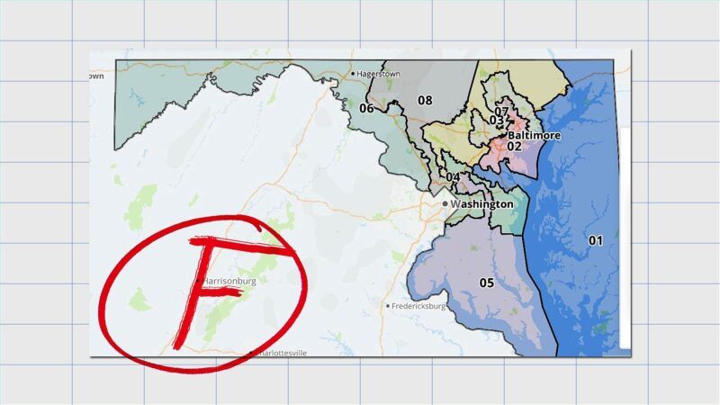 slide 1 | Source: redistricting.mgaleg.maryland.gov; Illustration by Lex Villena. 