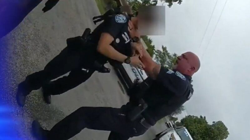 PoliceChoke_1161x653 | Sunrise Police body camera footage