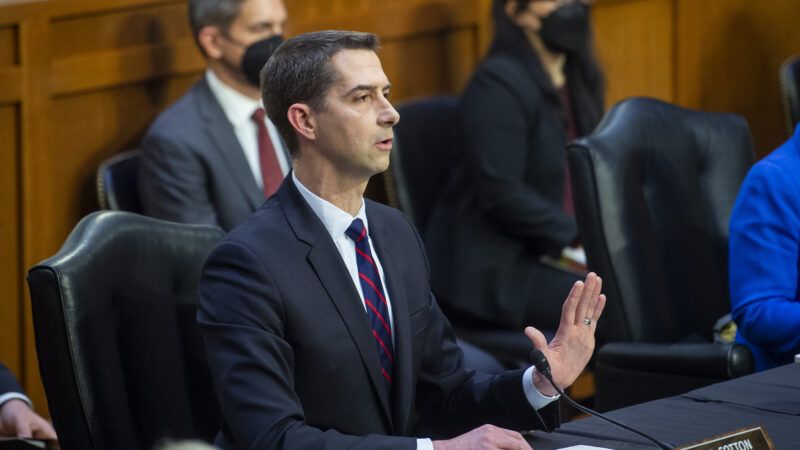 Tom-Cotton-3-22-22-Newscom | Rod Lamkey/CNP/Picture Alliance/Consolidated News Photos/Newscom