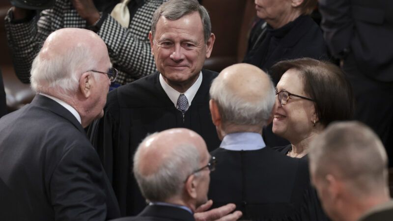 Chief Justice John Roberts at the 2022 State of the Union address Chief Justice John Roberts at the 2022 State of the Union address | CNP/AdMedia/Newscom