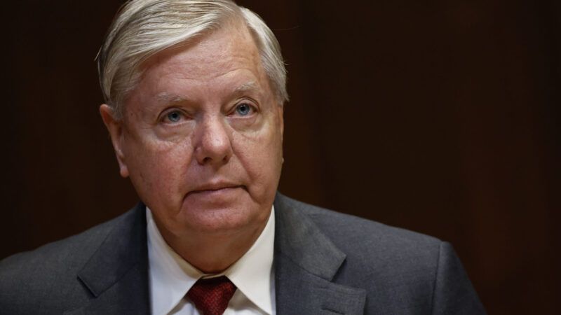 U.S. Senator Lindsey Graham at a Senate Appropriations Subcommittee hearing on March 25, 2022 | Ting Shen/pool via CNP/Picture Alliance/Consolidated News Photos/Newscom