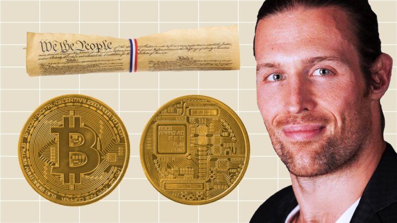 Robert Breedlove says Bitcoin is better than the Constitution. | Lex Villena, Reason