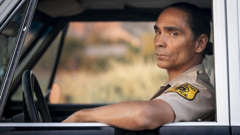 Zahn McClarnon as Lt. Joe Leaphorn in "Dark Winds" | AMC