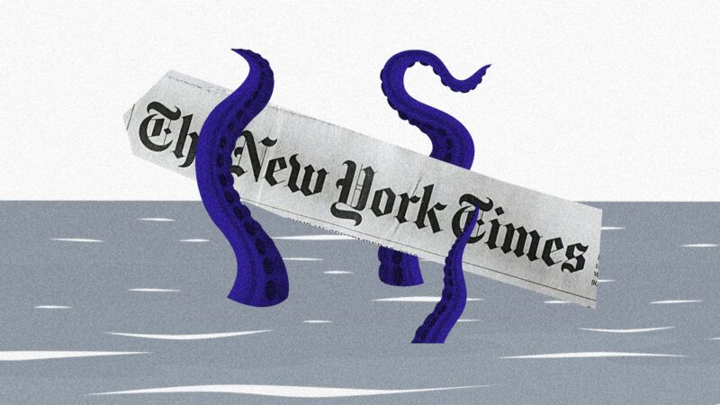Kraken vs. the New York Times | Illustration: Lex Villena; Deanpictures, Alexander Konoplyov