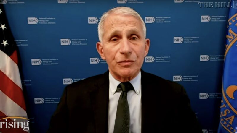Anthony Fauci interviewed on Rising | Screenshot via YouTube