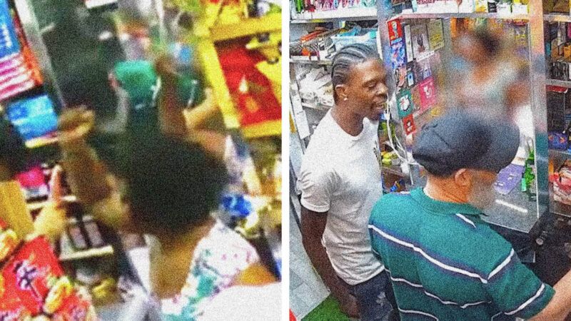 Jose Alba stabbed NYC bodega | Screenshot, New York Post