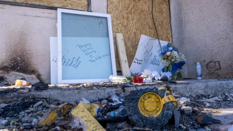 Memorial at home destroyed by SWAT raid