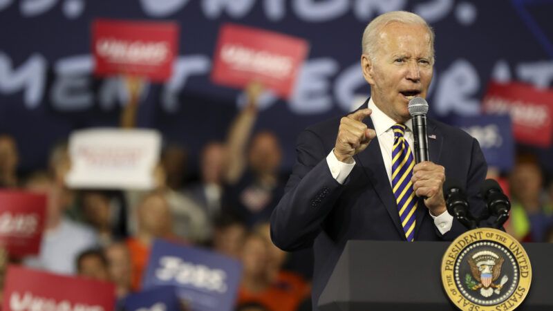 Joe Biden unions labor bailout Cleveland pensions retirement |  Aaron Josefczyk/UPI/Newscom