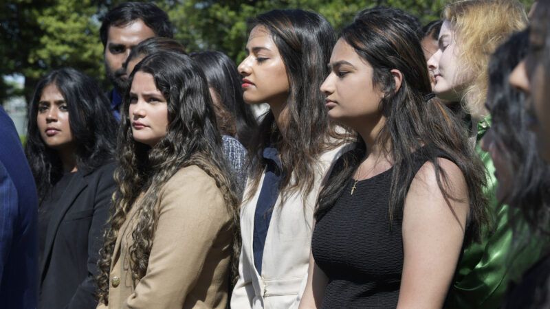 Fedora Castelino appears alongside other Documented Dreamers during a press conference at the Capitol | Lenin Nolly/ZUMAPRESS/Newscom