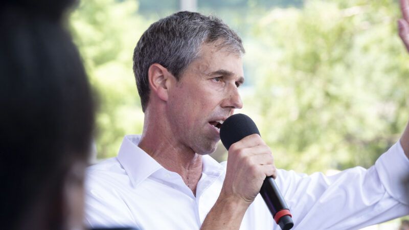 Texas gubernatorial candidate Beto O'Rourke misleadingly implies that AR-15s are more powerful than rifles that legislators do not classify as "assault weapons." | F. Carter Smith/SplashNews/Newscom