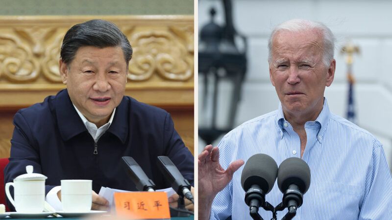 Xi Jinping Joe Biden | CHINE NOUVELLE/SIPA/Newscom; Chris Kleponis / Pool via CNP / SplashNews/Newscom