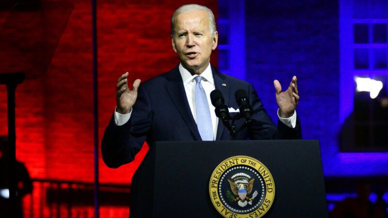President Joe Biden's attack on the "extreme ideology" of "MAGA Republicans" gives democracy and Donald Trump too much credit.
