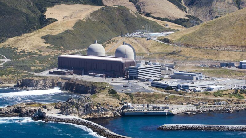 aerial view of Diablo Canyon nuclear plant | Joe Johnston/TNS/Newscom