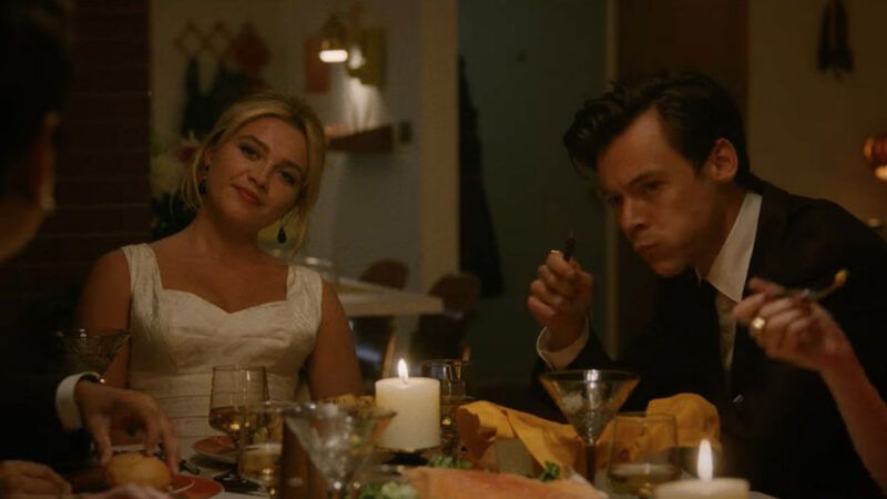 'Don't Worry Darling' scene with Florence Pugh and Harry Styles | Warner Bros. Pictures