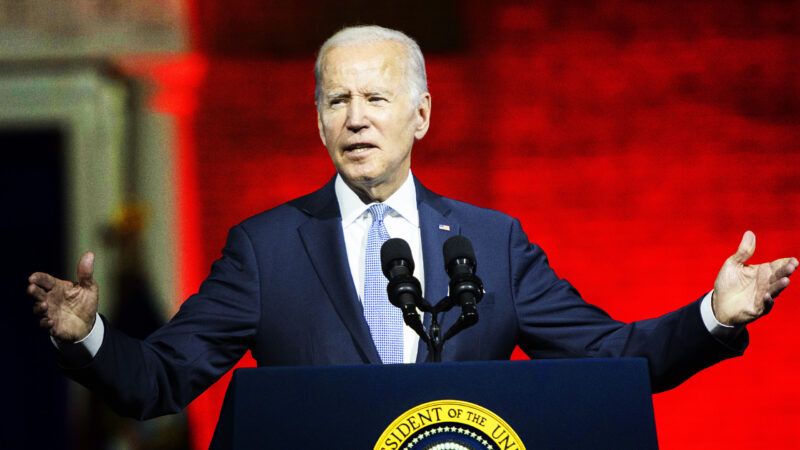 Biden speech in front of Independence Hall Philadelphia | Lex Villena; Ricky Fitchett/ZUMA Press Wire