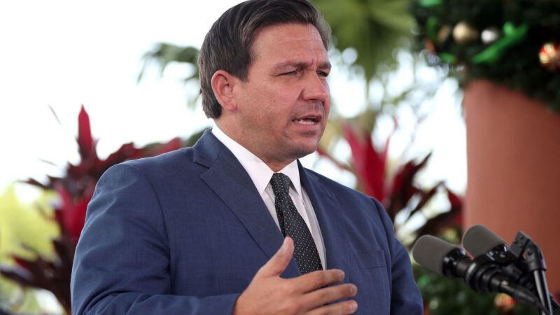 Florida Gov. Ron DeSantis gives a speech | Amy Beth Bennett/TNS/Newscom