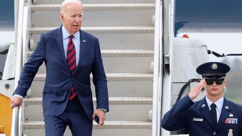 Biden's marijuana pardons could help some 10,000 people with misdemeanor records, which represents a tiny share of simple possession cases. | Apex/Mega/DFBEV/Newscom