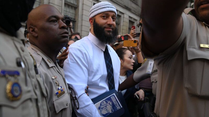Adnan Syed outside the Baltimore courthouse | Lloyd Fox/TNS/Newscom