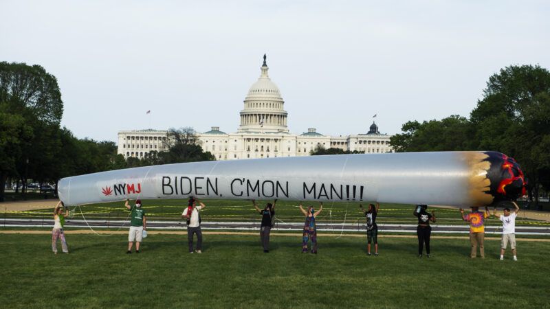 weed joint in front of capitol building