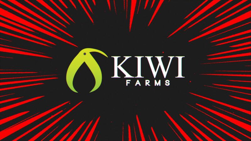 Kiwi Farms logo stylized