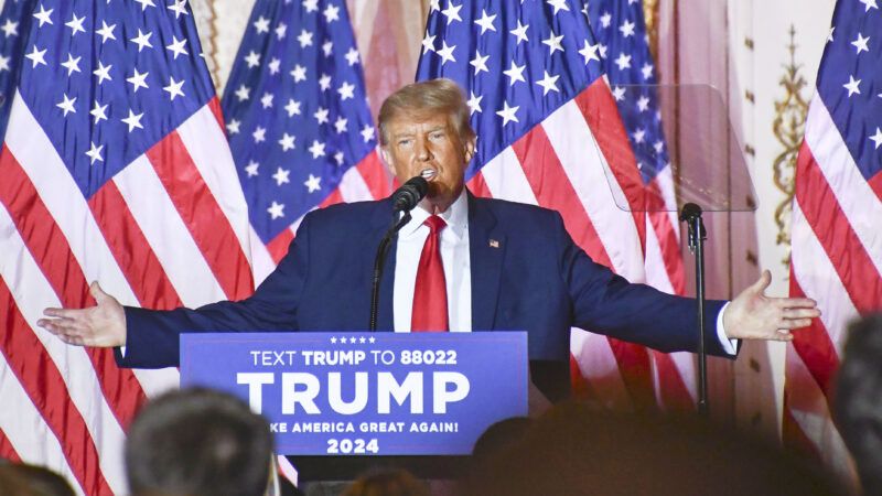 Donald Trump speaks to a crowd | Kyodonews/Zuma Press/Newscom