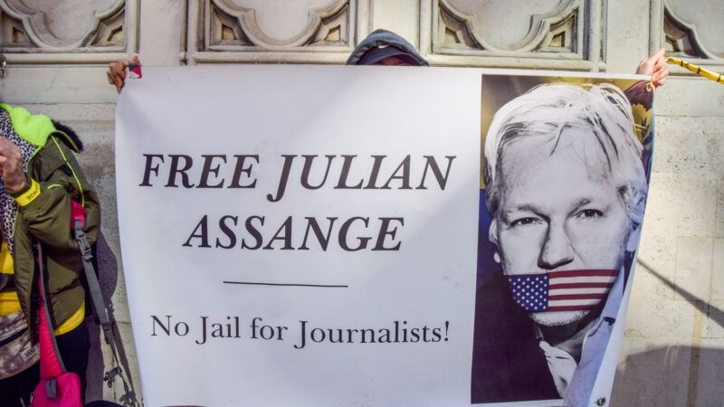 The Justice Department's discretion is the only thing that protects "real" journalists from Julian Assange's fate.