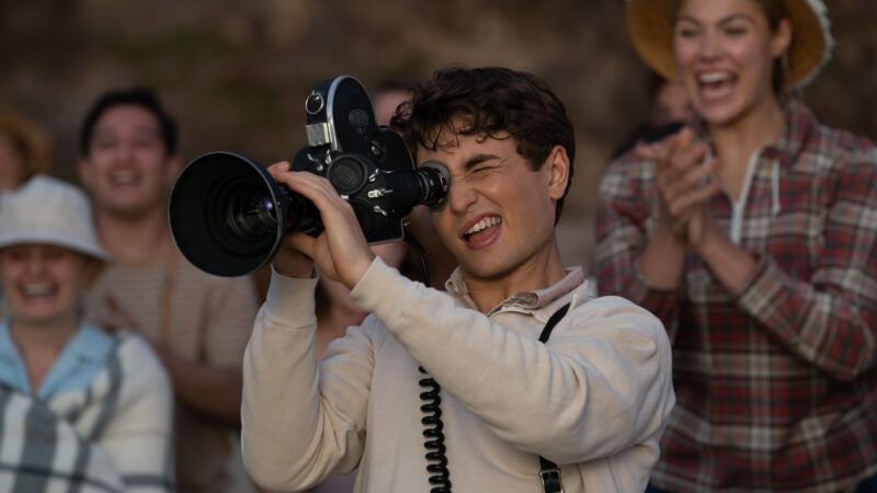 Gabriel LaBelle is seen with a camera playing Sammy Fabelman in Steven Spielbergs "The Fabelmans" | Merie Weismiller Wallace/Universal Pictures and Amblin Entertainment