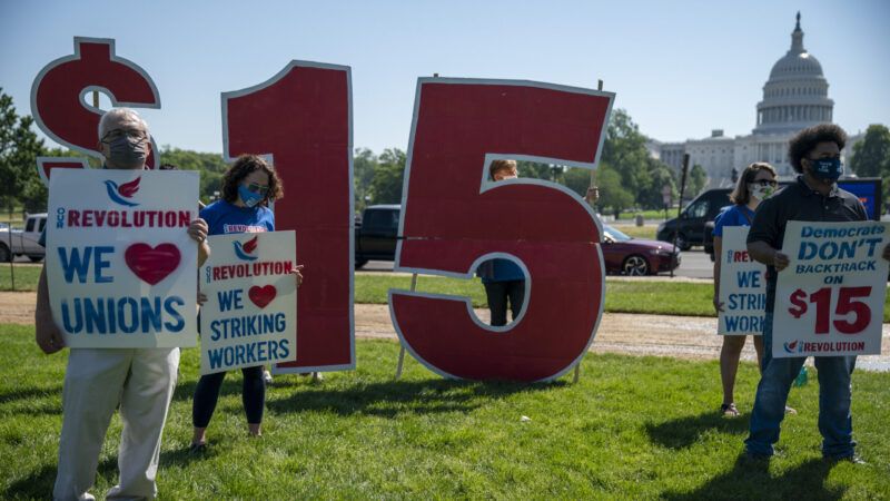 Voters in Nebraska, Nevada, and Washington, D.C., approved minimum wage increases during Tuesday's midterm elections. |  TASOS KATOPODIS/UPI/Newscom