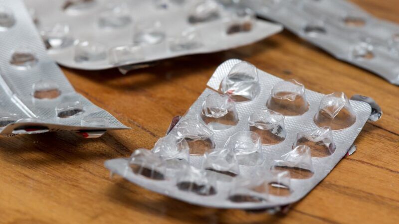 Empty packet of medicine | Hcazenave | Dreamstime.com