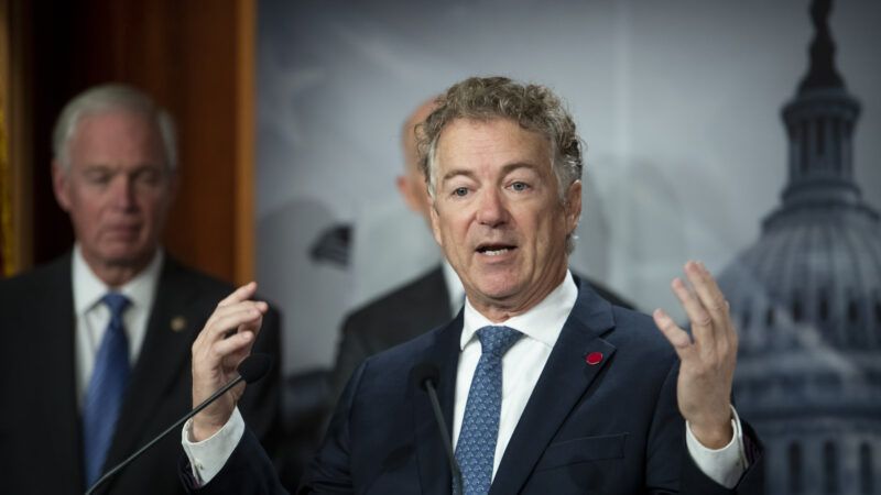 Rand Paul talking government spending | Rod Lamkey - CNP / Avalon/Newscom